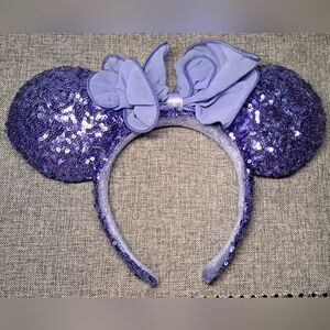 Purple Sequin Disney Ears